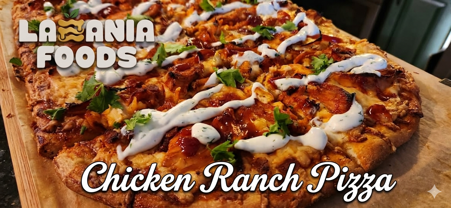 Chicken Ranch Pizza