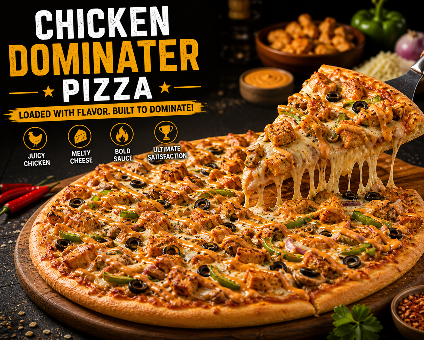 Deliciouse Lazania Pizza